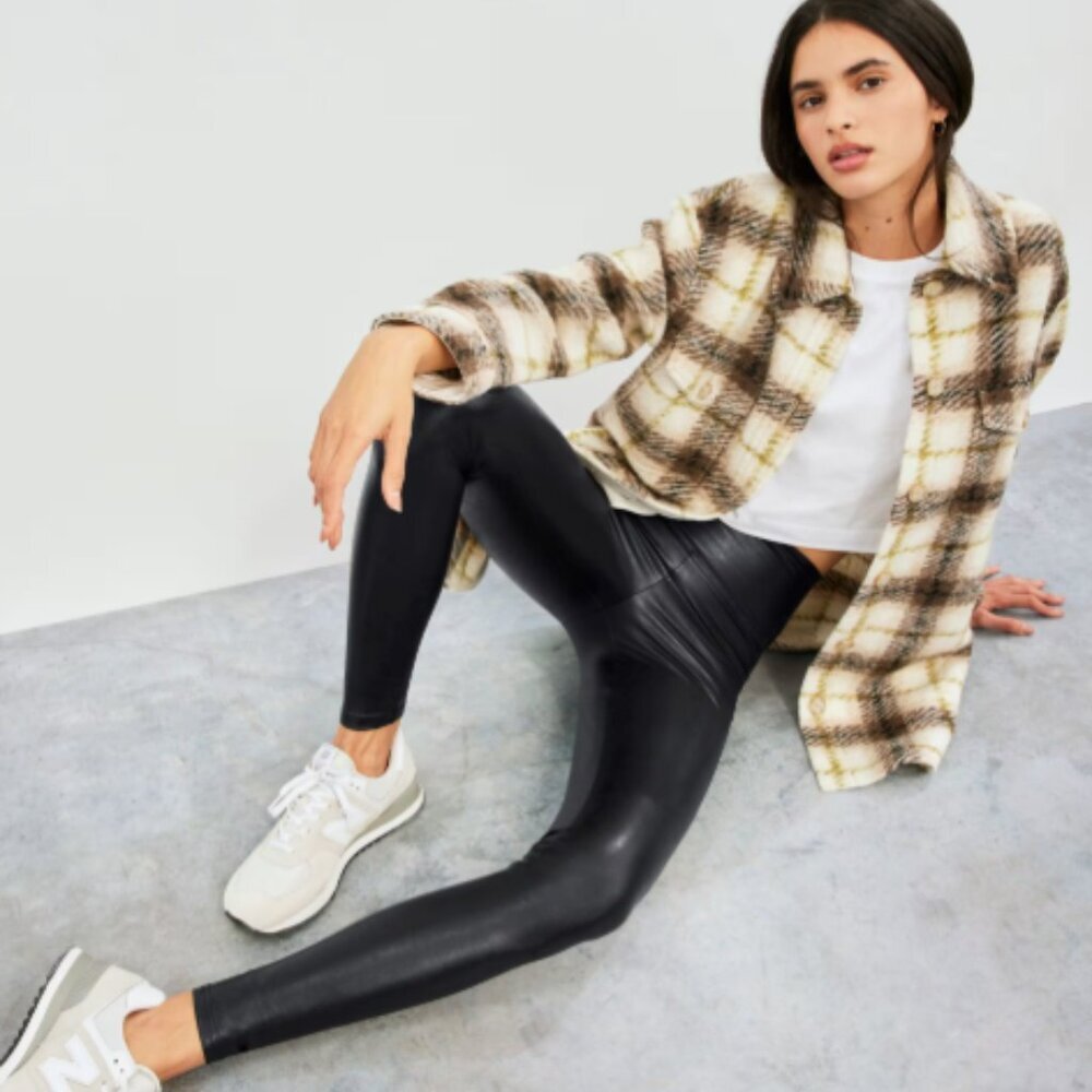 NWT WILFRED FREE | Aritzia Daria Pant Vegan Leather Leggings | Sz. S